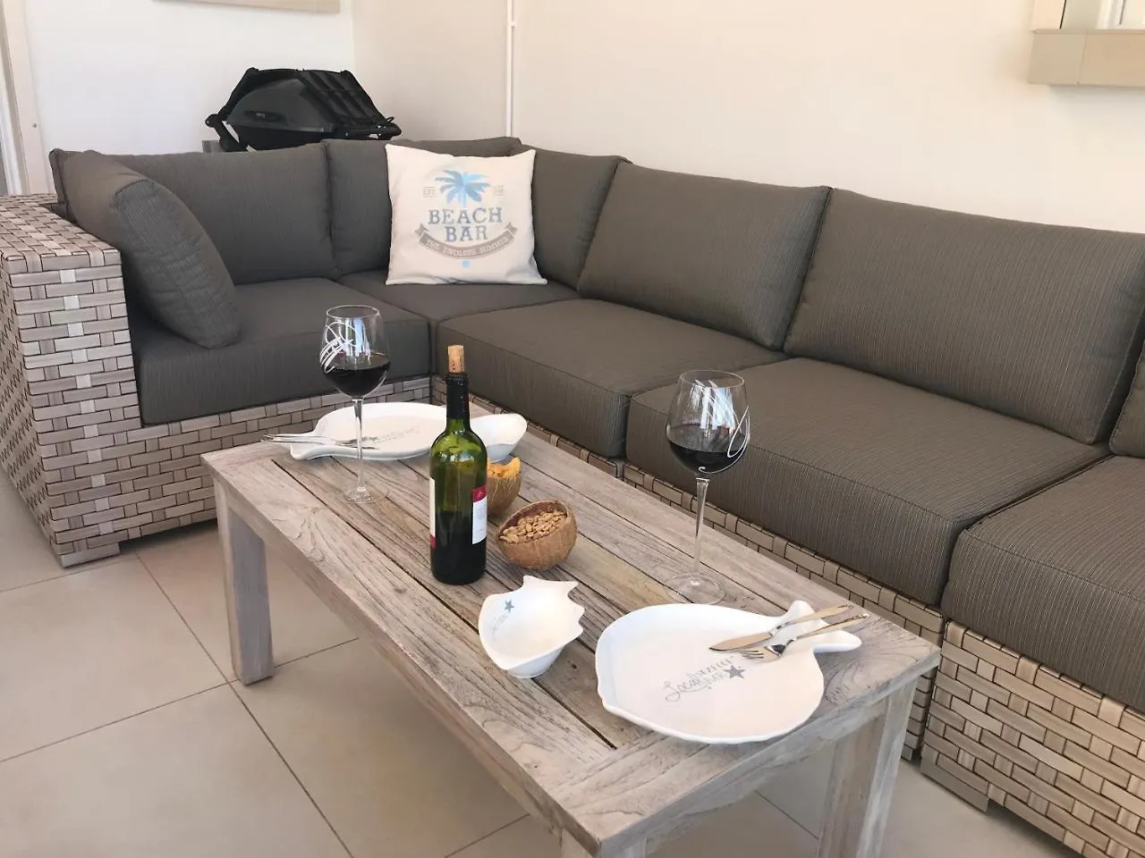 Tatil Evi Beach House Mare Villa Boa Ventura Yeşil Burun Adaları